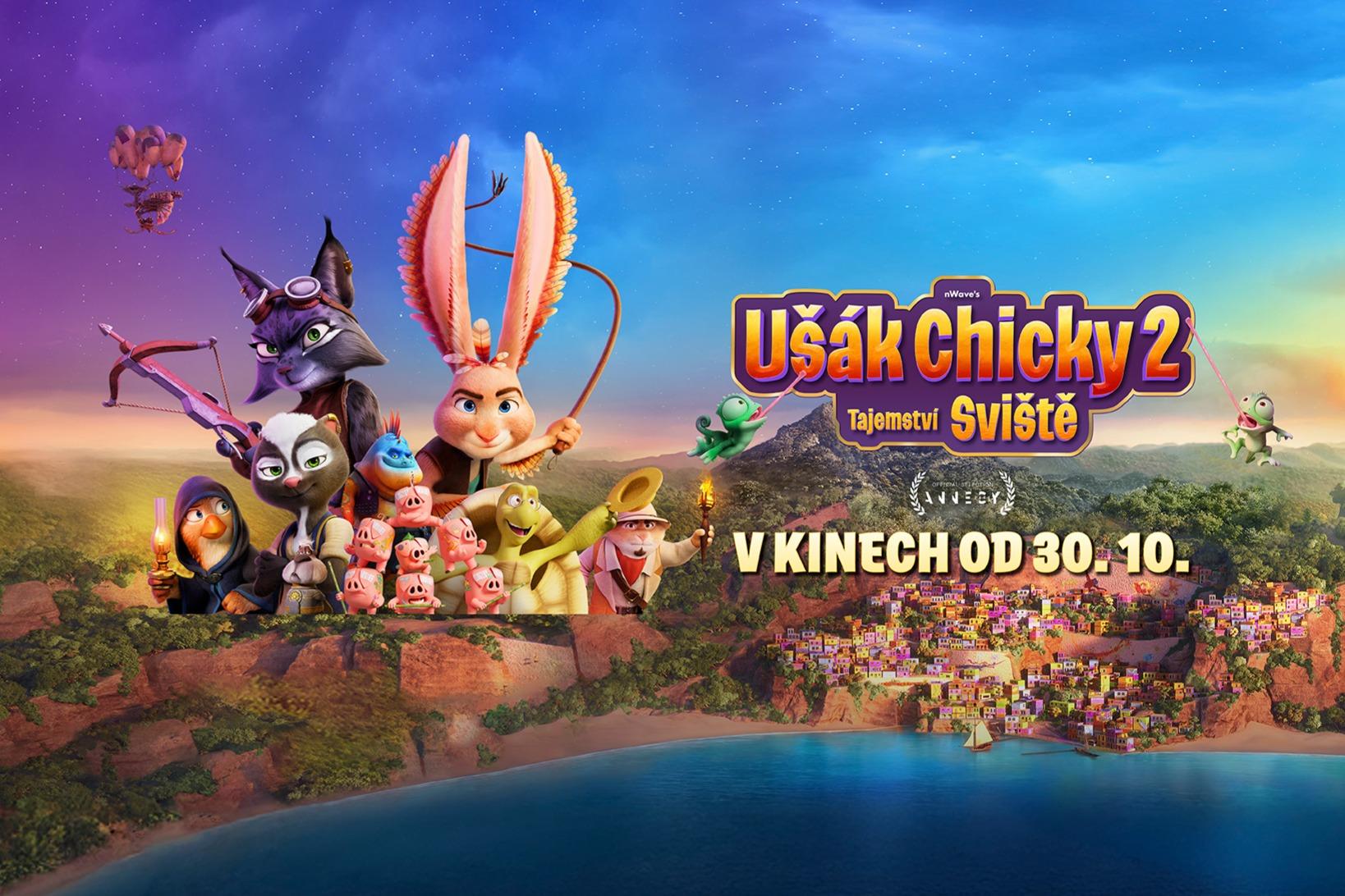Filmová pohádka: UŠÁK CHICKY 2 A TAJEMSTVÍ SVIŠTĚ